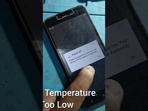 Mi 5a Battery Too Low Temperature #solution #repair #shots