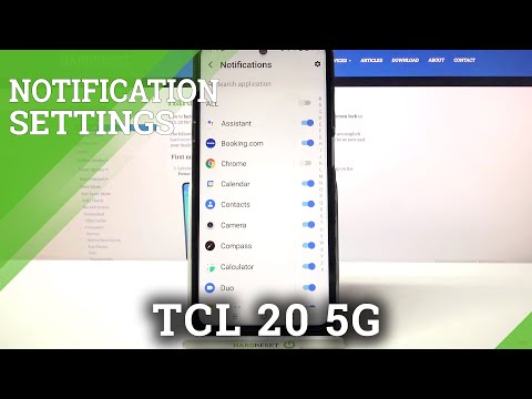 How to Manage Apps Notifications in TCL 20 5G – Set Up Apps Notifications