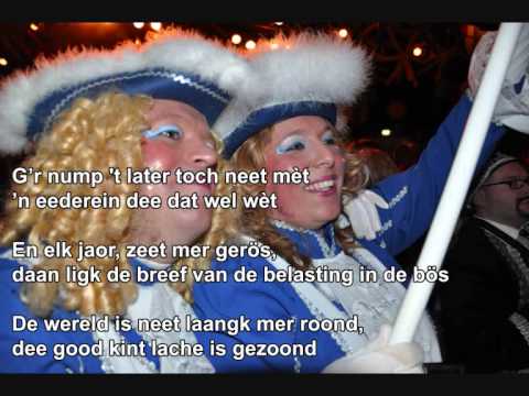 Dreij daog d'r op oet - Vastelaovend 1960