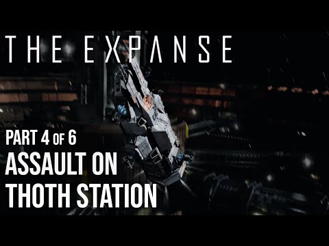 The Expanse - (4/6) Thoth Station Assault | FULL Sequence | Dispatching the Stealth Ship