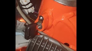 How To Change a Motorcycle Steering Lock Barrel Without a Key