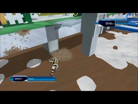 Wipeout 2 (Wii) Winter - Episode 6 Qualifier - 45.873