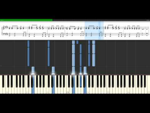 Bedshaped - Keane piano tutorial