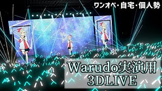 (講座素材用)Warudo実演3DLIVE