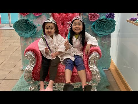 Princess and Diva Spa Fun Shop (Mall of America) for Jojo’s 6th birthday