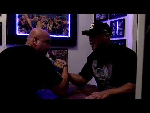 GOLDTOES VS. TONY A. - ARM WRESTLING CHALLENGE - CALLING OUT ALL PODCASTERS