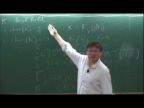 Introduction to p adic Hodge theory - Lecture 1 (Denis Benois)