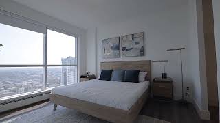 West Village Towers East Block - Floor Plan C - 2 Bed / 2 Bath ( Calgary Luxury Apartment Rentals )
