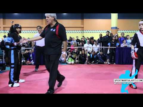 Melanie Ortiz v Maria Anrade - Women's Sparring - US Open 2015