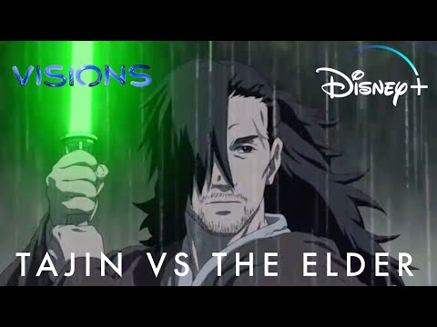 Star Wars Visions: Master Tajin vs The Elder | Disney+
