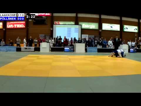Judon SM 2014: N-48: LAAKKONEN - PÖLLÄNEN