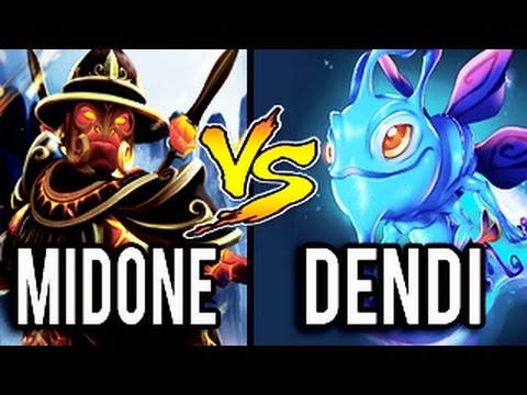 Top 1 MMR King MidOne Ember Spirit vs Legend Dendi Puck ► Most Epic Game Ever Dota 2