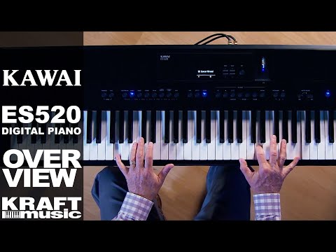 Beautiful Kawai ES 520 Digital Piano with bench - Image 2