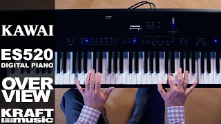 Video thumbnail for Kawai ES520 Digital Piano - Overview by Kraft Music