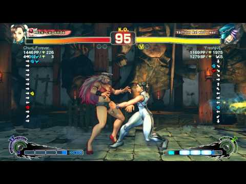 USFIV PC Version: Chun-Li gegen Poison