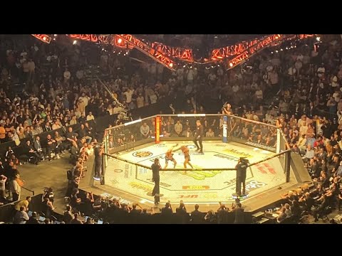 Olivera Vs Gaethje Full Fight Crowd Reaction/View #UFC274