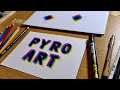 How to make GLITCH EFFECT | Simple Tutorial | Pyro Art