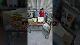 Bể đá 60x40 abs cải tiến hoa văn mới, chân mới siêu đẹp siêu rẻ