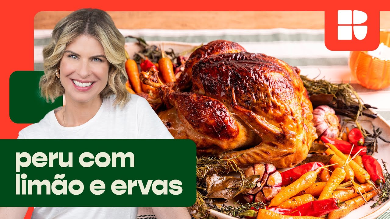 Peru de Natal com limão e ervas | Rita Lobo | Cozinha Prática