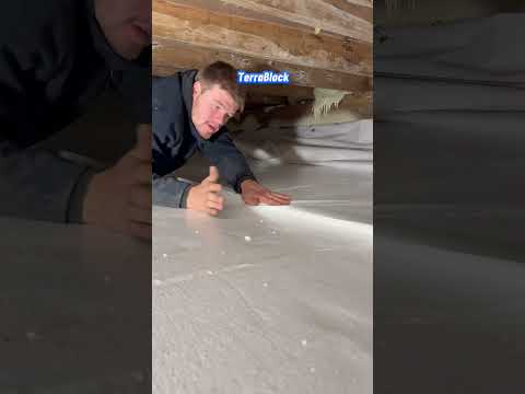 Insulating and Encapsulating a Crawl Space