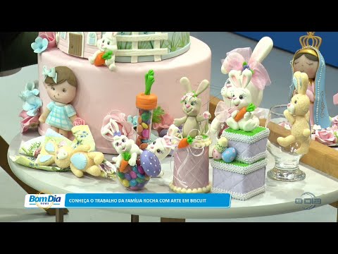 Peças da Família Rocha com arte em Biscuit 04 04 2023