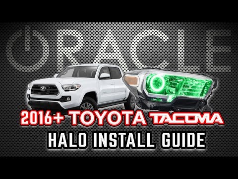 ORACLE Lighting Halo Install Guide - 2016-18 Toyota Tacoma