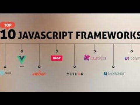 Top 10 Javascript Framework 2020 Latest Technology Javascript