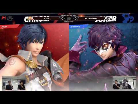 DOJO CIRCUIT #32 - Alyar (Chrom) VS Mustang (Joker) - SSBU Losers Final