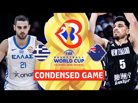 Greece 🇬🇷 vs New Zealand 🇳🇿 | Full Game Highlights | FIBA Basketball World Cup 2023