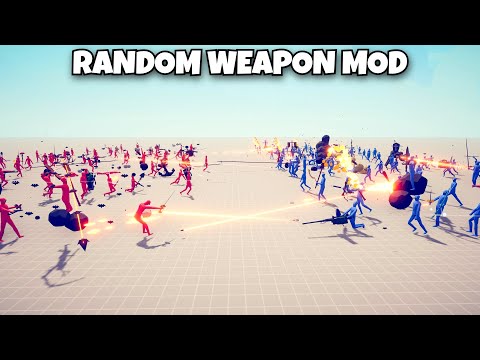 RANDOM WEAPON MOD SHOWCASE - Totally Accurate Battle Simulator Modded