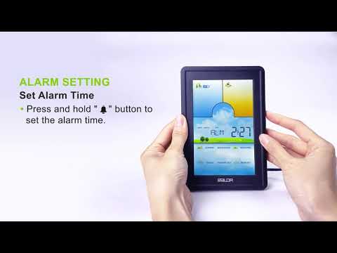 B0360WST2H2PR V2 color weather station operation video