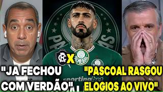ZINHO RASGOU ELOGIOS E PASCOAL FICOU ABISMADO "REFORÇO FECHA COM VERDÃO E IMPRENSA SE RENDEU"