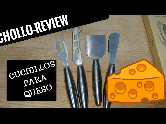 Vídeo relacionado con Kicinn Tabla de Quesos 35,5 x 28,5 cm - Tabla de Cortar Queso con 4 Cuchillos para Queso, 6 Tenedores, 2 Salseras y una Tabla de Servir Extra - Tabla Charcutería Bambú - Tabla de Tapas