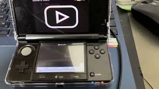 改造した3DSでYouTubeをみるだけの動画。