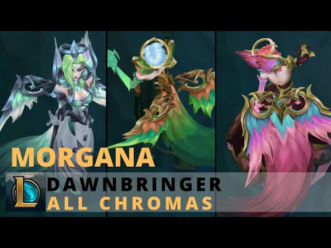 Dawnbringer Morgana All Chromas - League of Legends