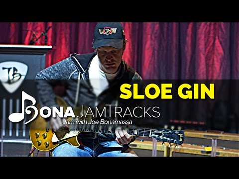 Bona Jam Tracks - "Sloe Gin" - Official Joe Bonamassa Guitar Backing Track in D Minor