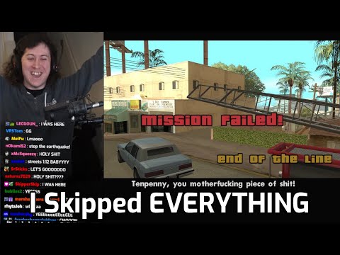 First Finished AJS Run! WR For No External FPS! GTA:SA Any% in 1:23:50!