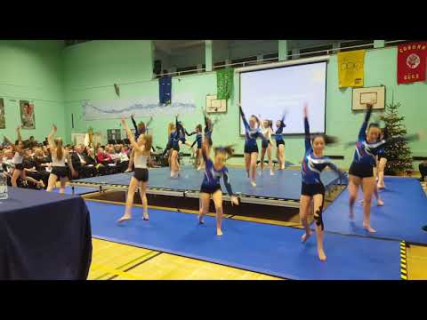 Girls Gymnastics Display - Coopers' Coborn - Sports Presentation Evening 2017