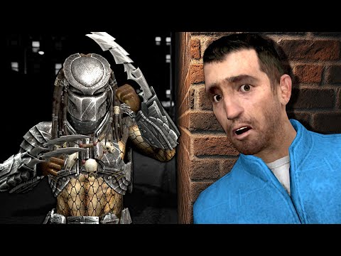 THE PREDATOR IS AFTER ME! (Garry's Mod)