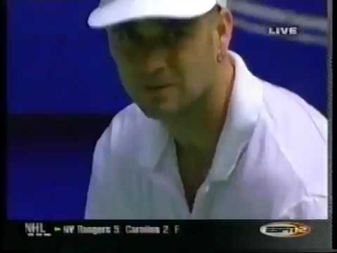 Andre Agassi vs Todd Martin   Australian Open  2001 Quarter Final   Highlights