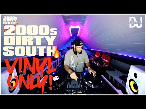 DJ Lil Saint | 2000's Dirty South Club Bangers🔥Vinyl Only! Crunk, Snap, ATL, Southern-Hiphop, Bounce