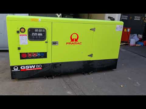 Notstromaggregat Pramac GSW80 Deutz 80 kVA - Nr. 685