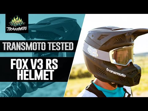 Transmoto Tested: Fox V3 RS Helmet