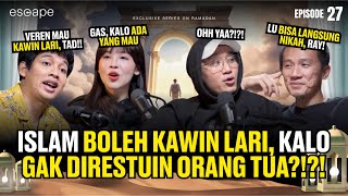 Download lagu JAWAB SEMUA PERTANYAAN NETIZEN  62 - Escape Eps 27 (ft Felix Siauw, Koiyo Cabe, Veren) mp3