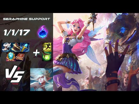SUPPORT Seraphine vs Janna - NA Challenger Patch 25.S2.2