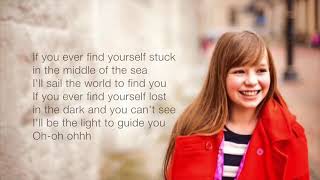 Connie Talbot - Count On Me Lyrics