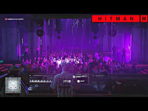 Agent 47 Hypes Up A DJ Party - HITMAN 3 (Mission 3)