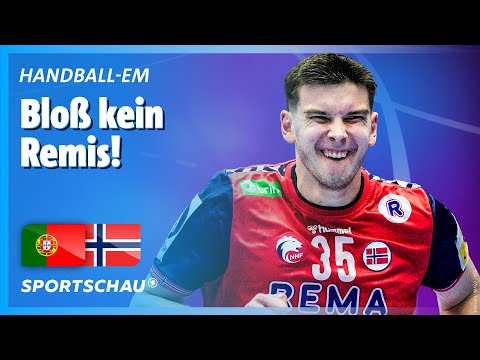 Video Thumbnail: Portugal - Norwegen Highlights | Handball-EM 2026 | Sportschau