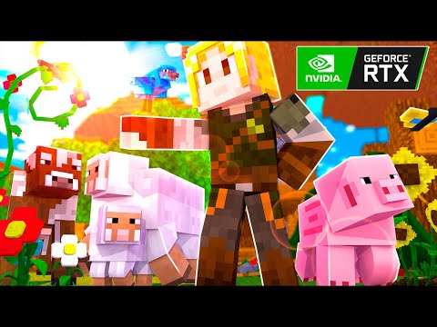 Forever Player -  A NEW SERIES?  FOREVER in MINECRAFT with RTX!!