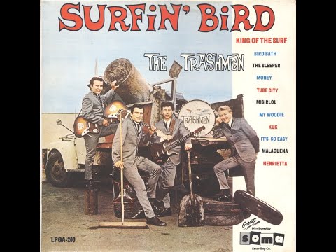 The Trashmen "Surfin' Bird" mono 45 vinyl